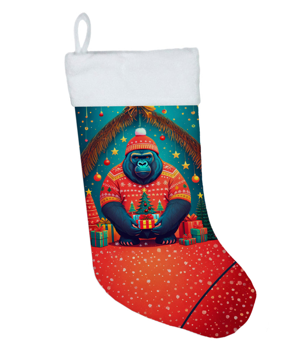 Gorilla Christmas Christmas Stocking