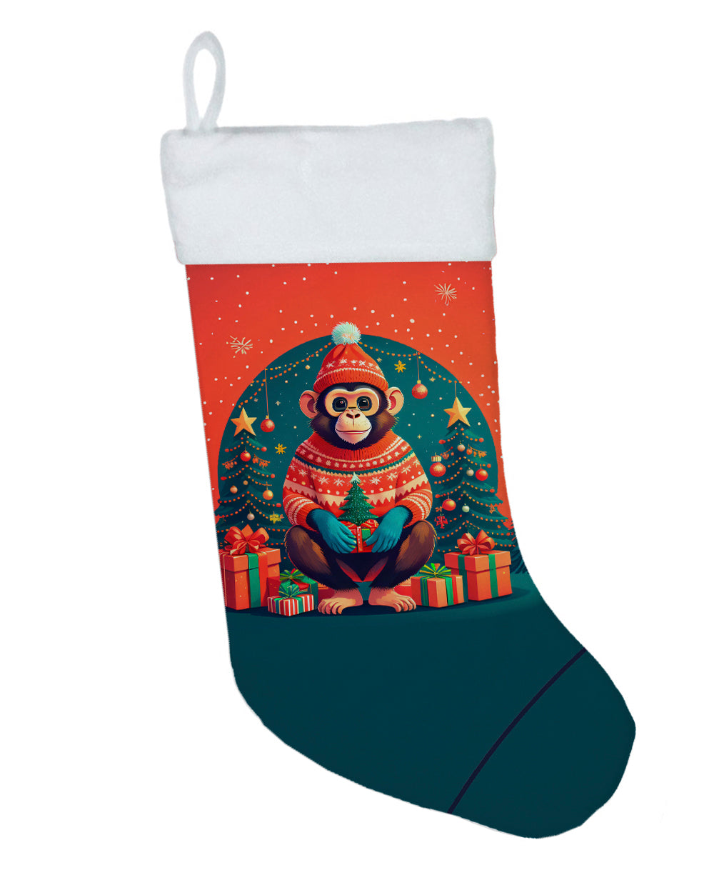 Monkey Christmas Christmas Stocking