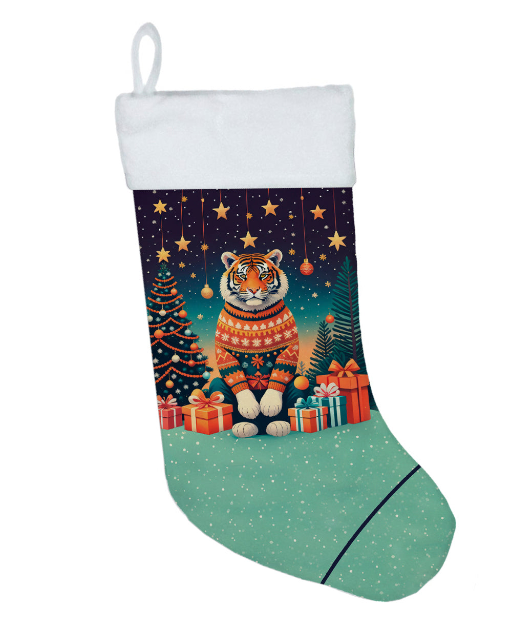 Tiger Christmas Christmas Stocking