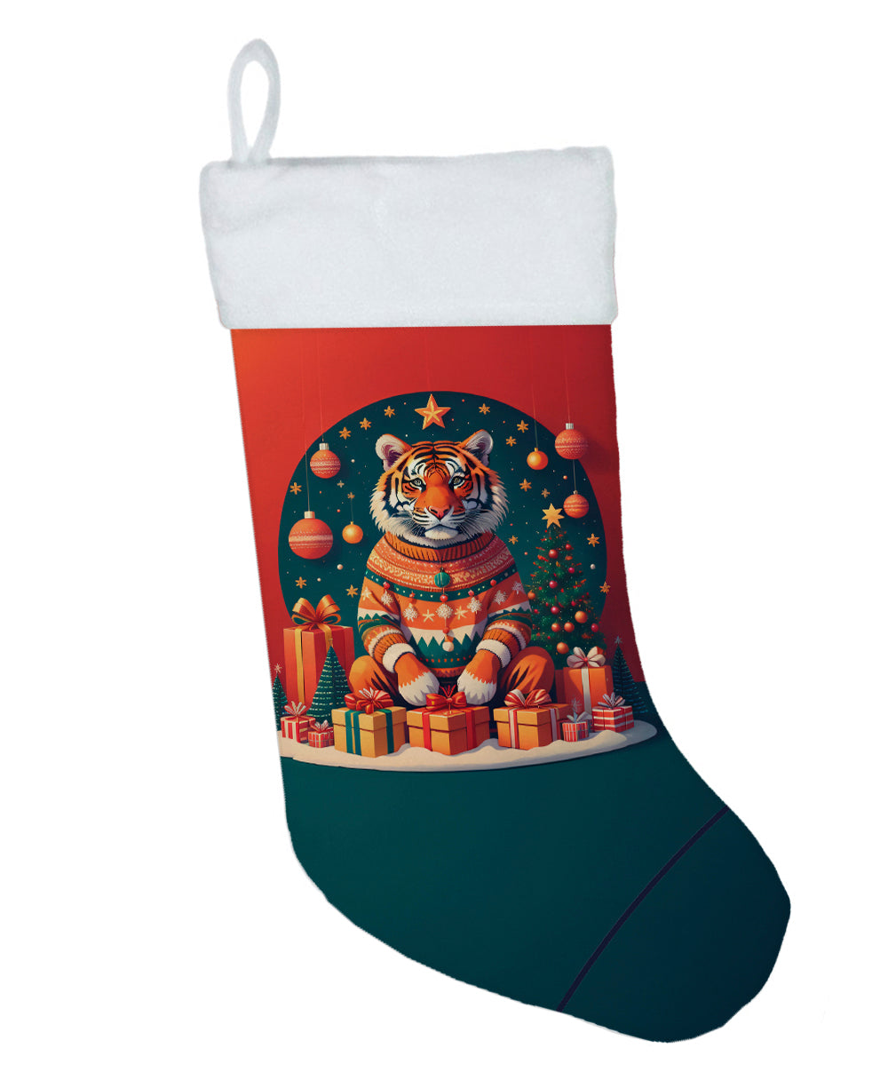 Tiger Christmas Christmas Stocking