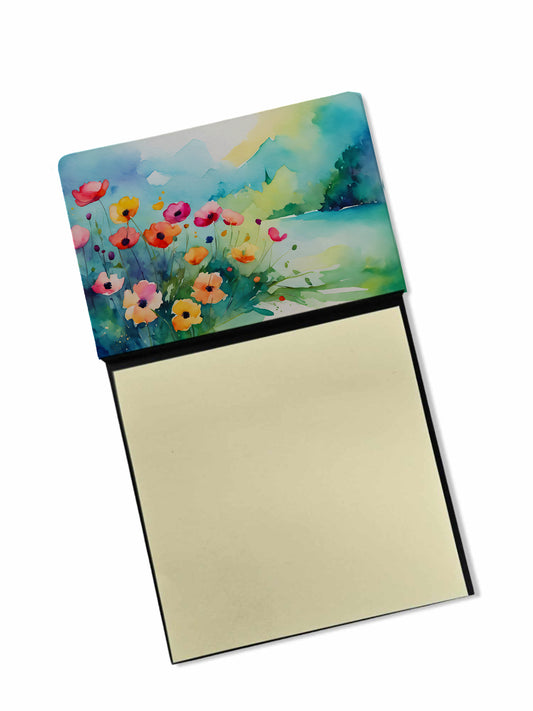 Buy this Anemones in Watercolor Sticky Note Holder