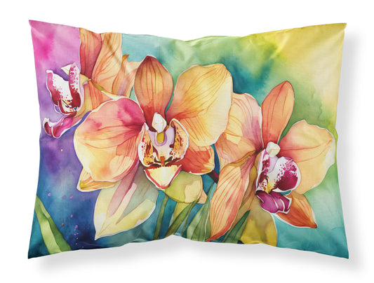 Buy this Orchids in Watercolor Standard Pillowcase