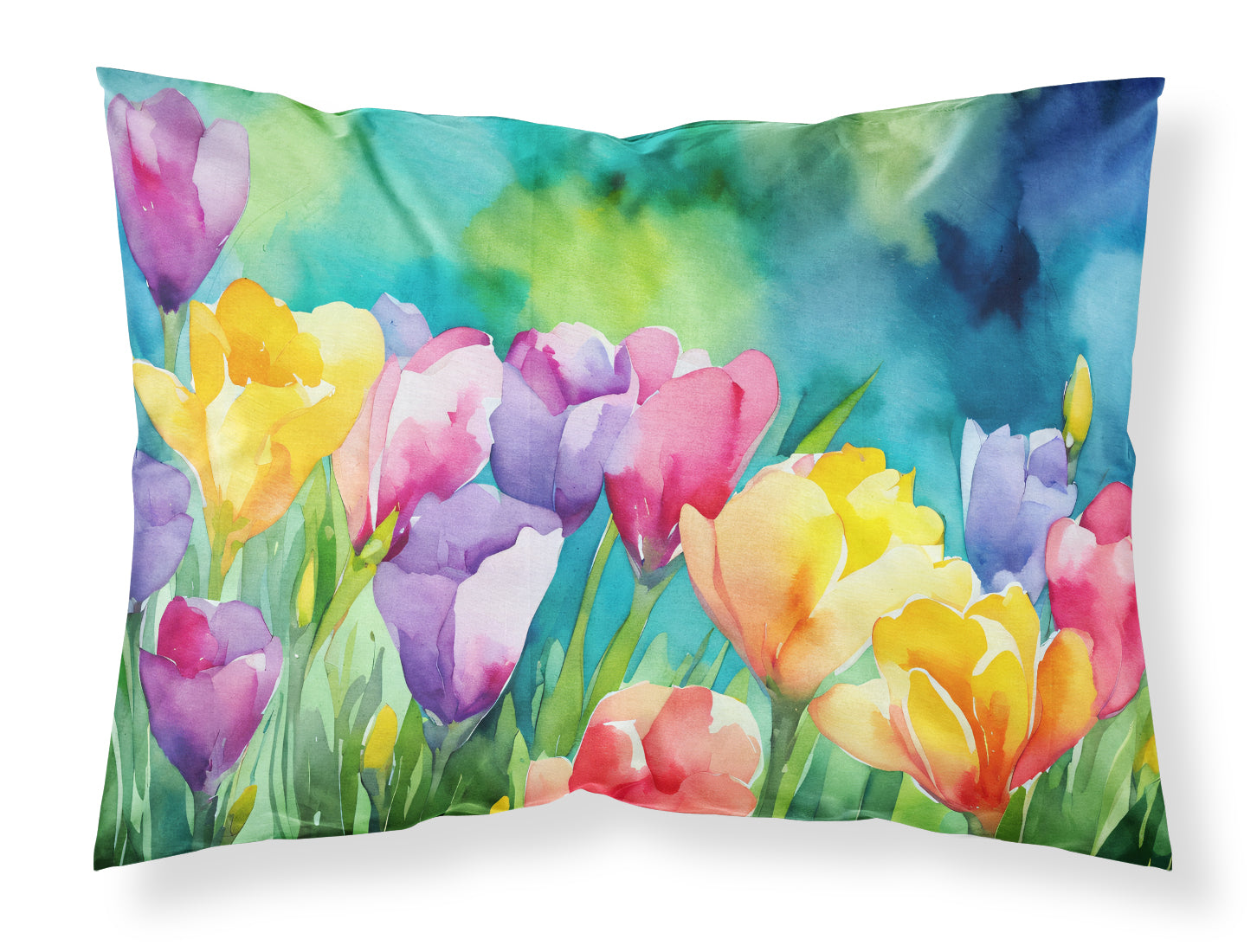 Buy this Freesias in Watercolor Standard Pillowcase