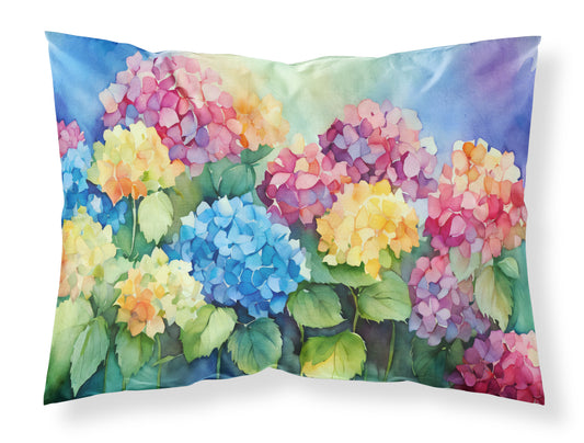 Buy this Hydrangeas in Watercolor Standard Pillowcase