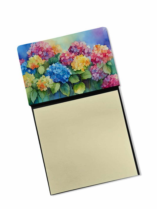 Buy this Hydrangeas in Watercolor Sticky Note Holder