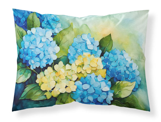 Buy this Hydrangeas in Watercolor Standard Pillowcase