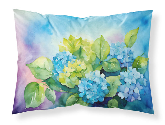 Buy this Hydrangeas in Watercolor Standard Pillowcase