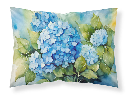 Buy this Hydrangeas in Watercolor Standard Pillowcase