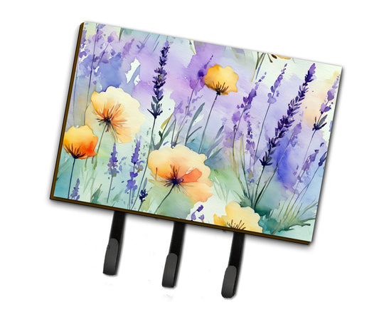 Buy this Lavender in Watercolor Leash or Key Holder