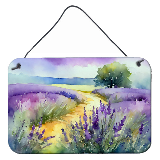 Buy this Lavender in Watercolor Wall or Door Hanging Prints