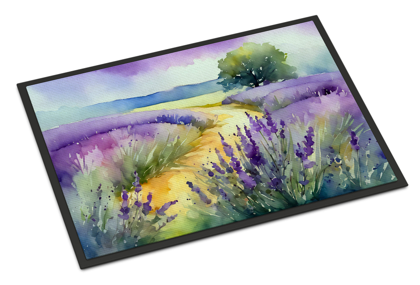 Buy this Lavender in Watercolor Doormat