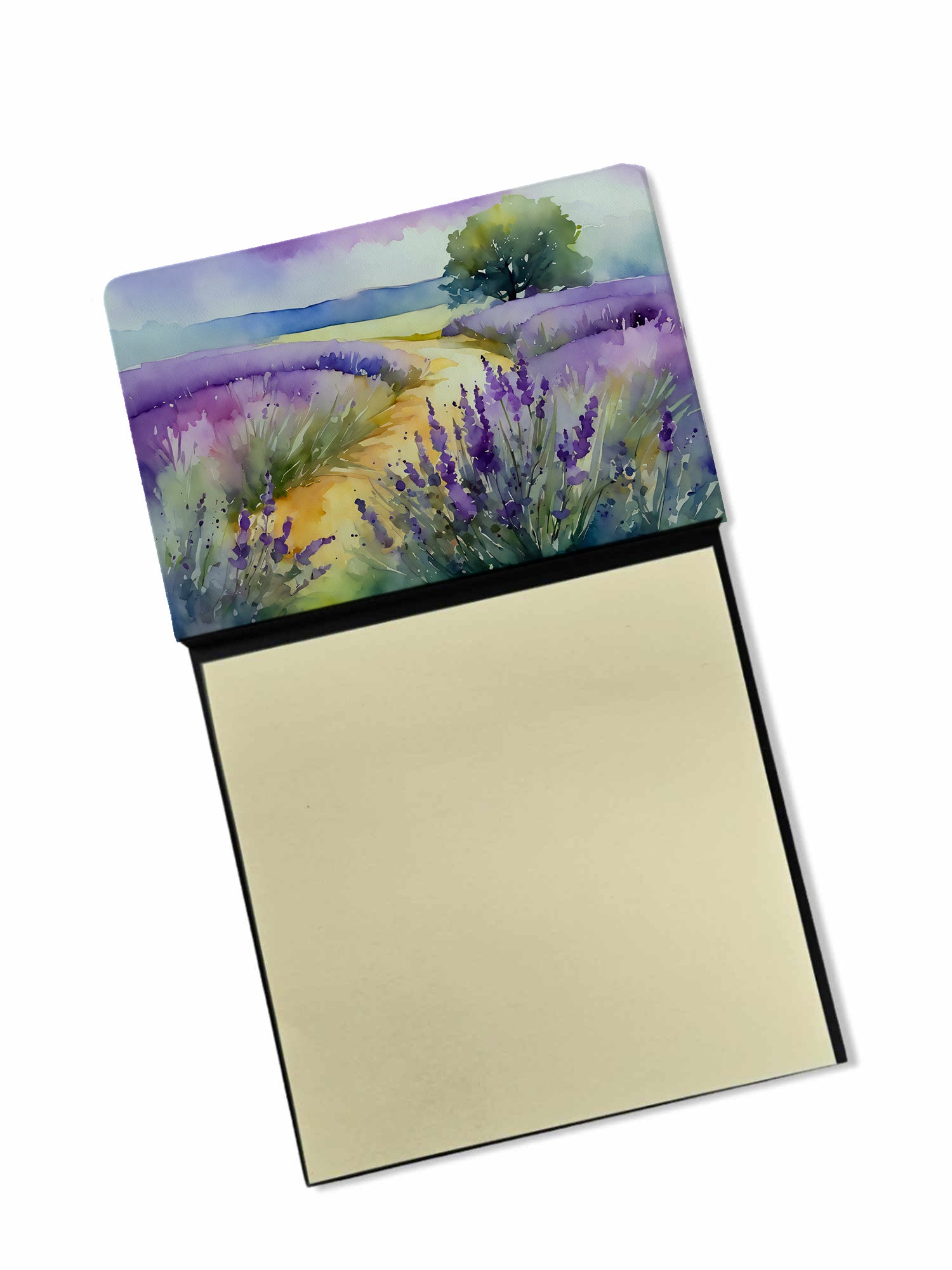 Buy this Lavender in Watercolor Sticky Note Holder