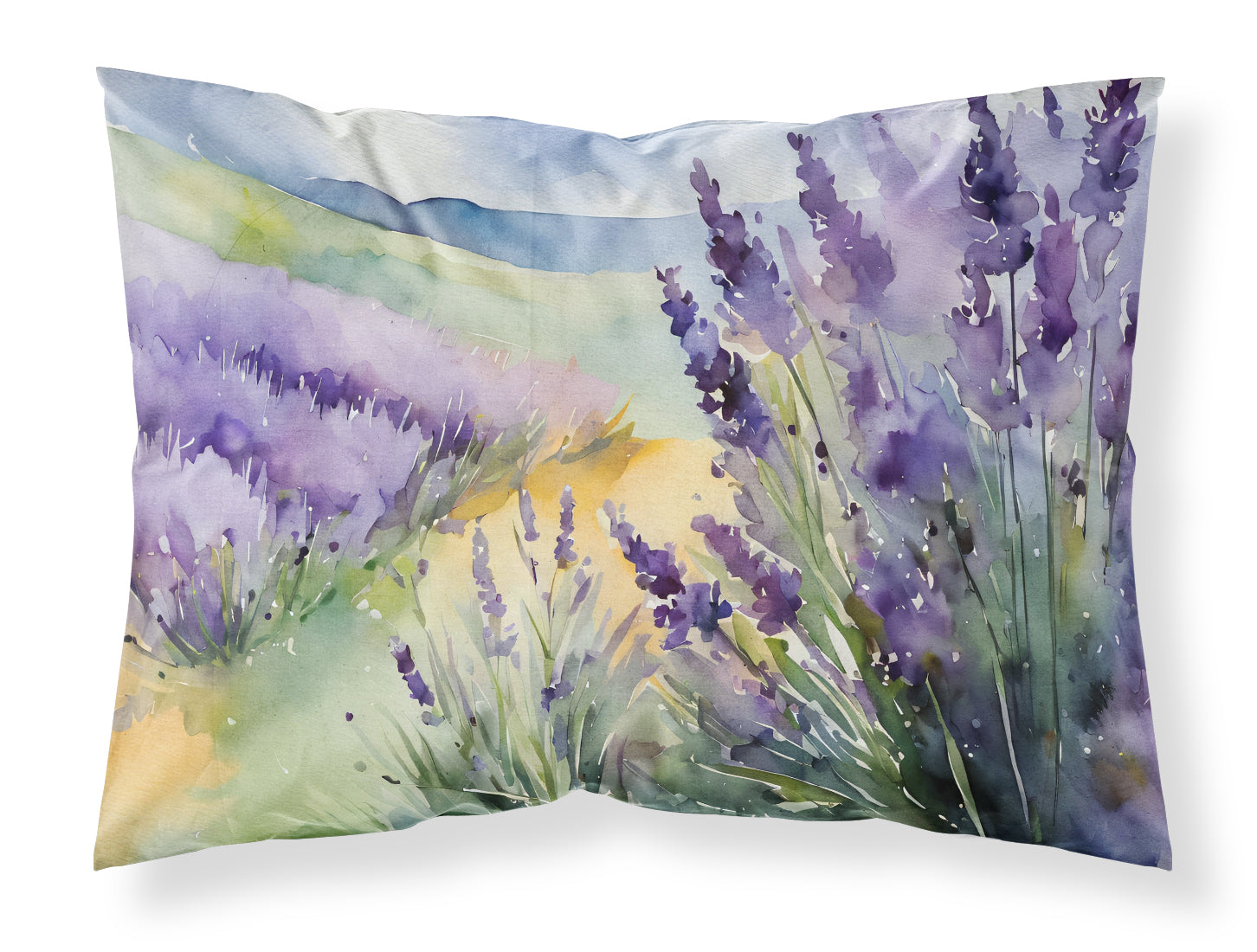 Buy this Lavender in Watercolor Standard Pillowcase