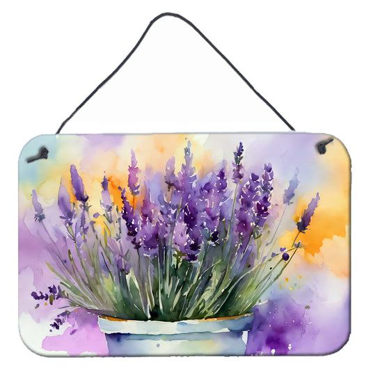 Buy this Lavender in Watercolor Wall or Door Hanging Prints