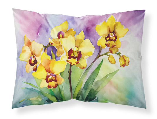 Buy this Orchids in Watercolor Standard Pillowcase