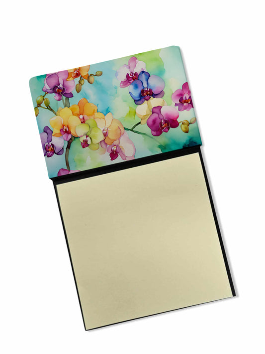 Buy this Orchids in Watercolor Sticky Note Holder