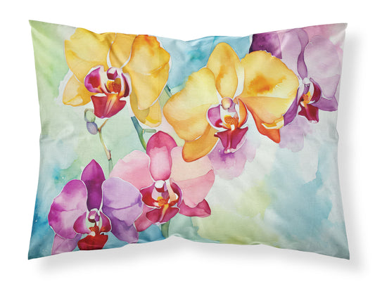 Buy this Orchids in Watercolor Standard Pillowcase