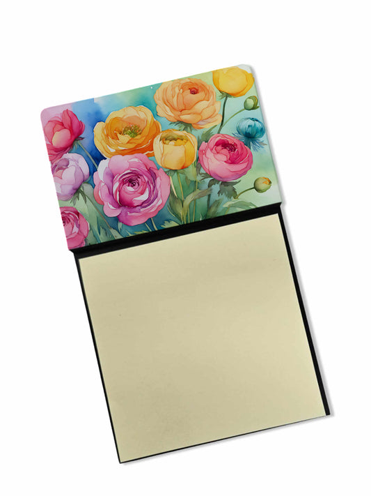 Buy this Ranunculus in Watercolor Sticky Note Holder