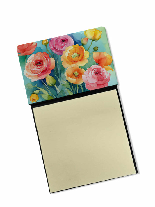 Buy this Ranunculus in Watercolor Sticky Note Holder