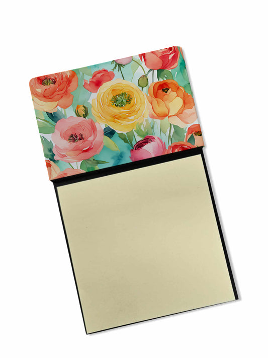 Buy this Ranunculus in Watercolor Sticky Note Holder