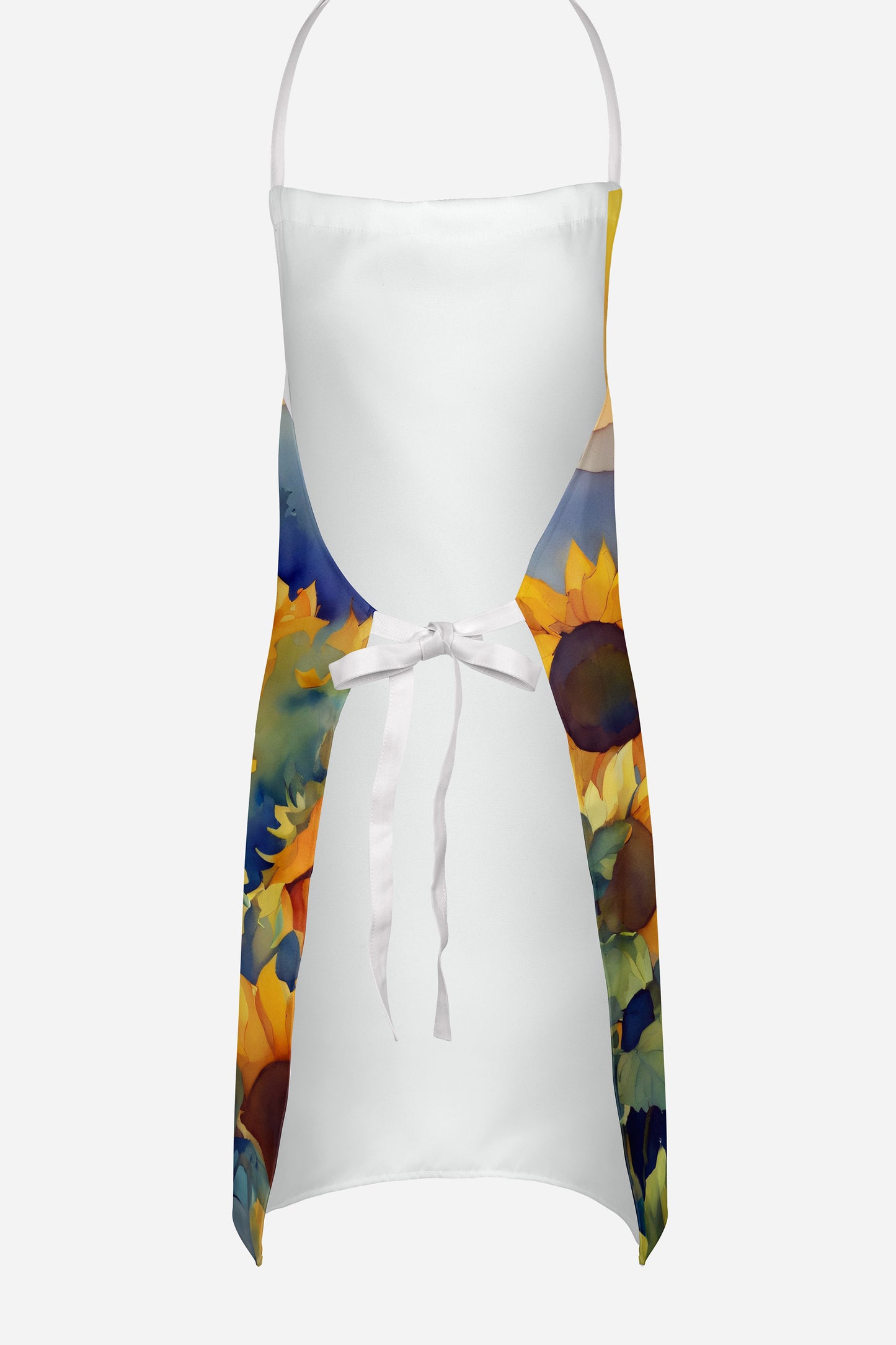 Sunflowers in Watercolor Apron