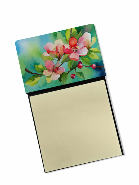 Buy this Arkansas Apple Blossom in Watercolor Sticky Note Holder