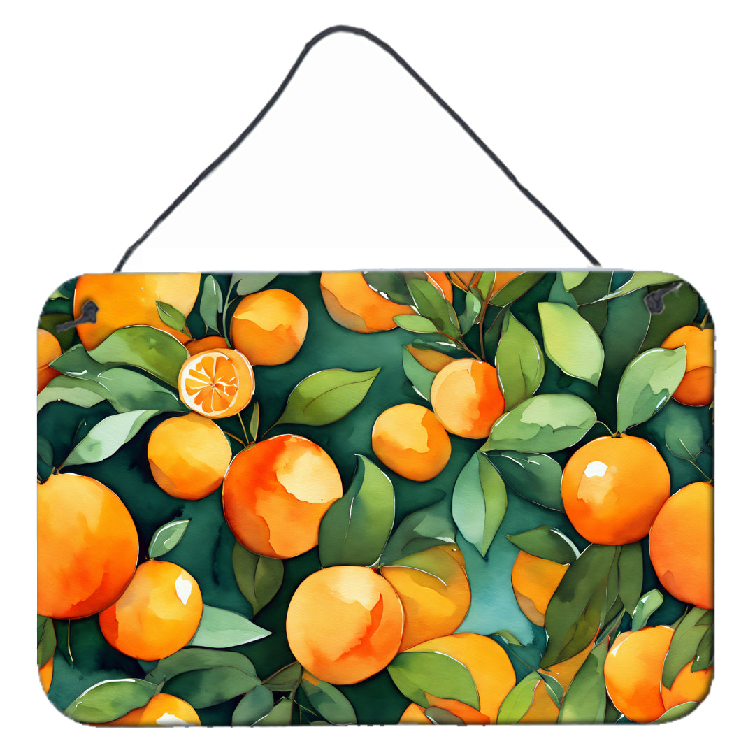 Buy this Florida Orange Blossom in Watercolor Wall or Door Hanging Prints