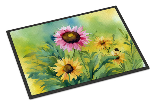 Buy this Kentucky Goldenrod in Watercolor Doormat