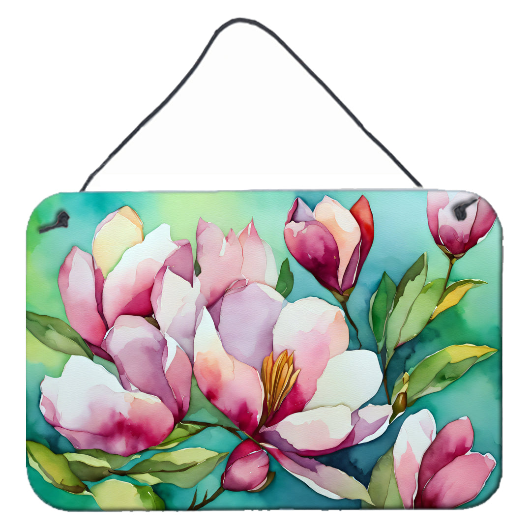 Buy this Louisiana Magnolias in Watercolor Wall or Door Hanging Prints