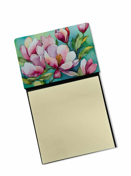 Buy this Louisiana Magnolias in Watercolor Sticky Note Holder