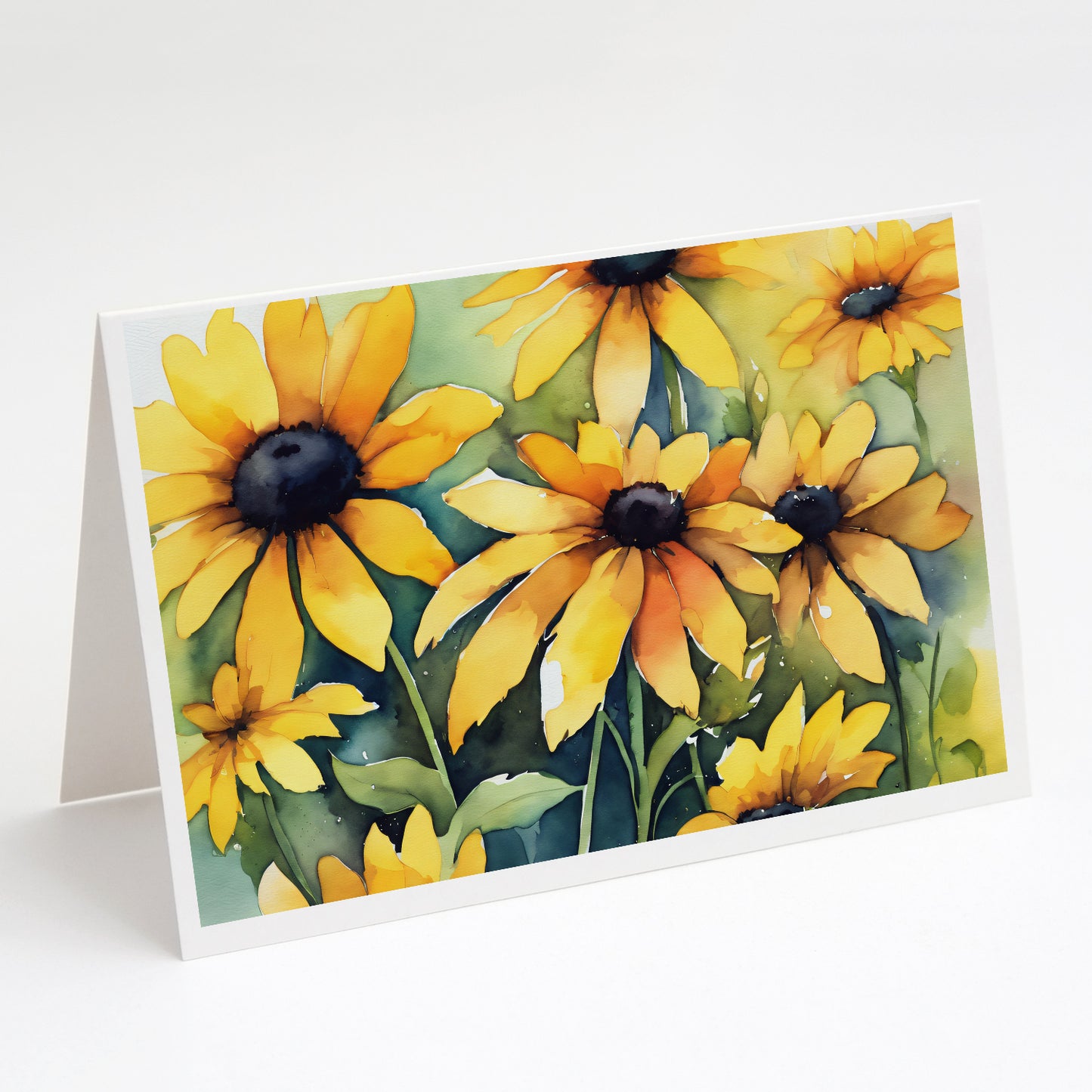 Buy this Maryland Black-Eyed Susans in Watercolor Greeting Cards Pack of 8