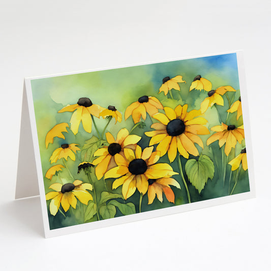 Buy this Maryland Black-Eyed Susans in Watercolor Greeting Cards Pack of 8