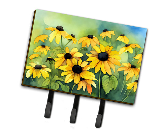 Buy this Maryland Black-Eyed Susans in Watercolor Leash or Key Holder