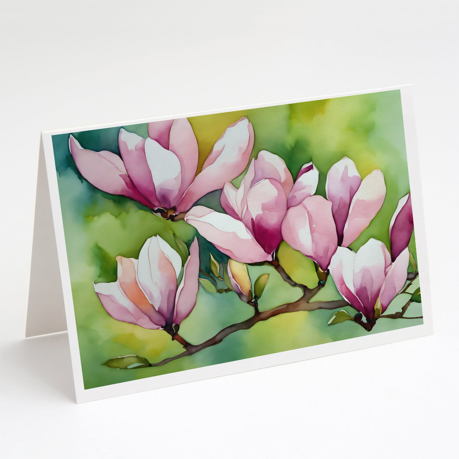 Buy this Mississippi Magnolia in Watercolor Greeting Cards Pack of 8
