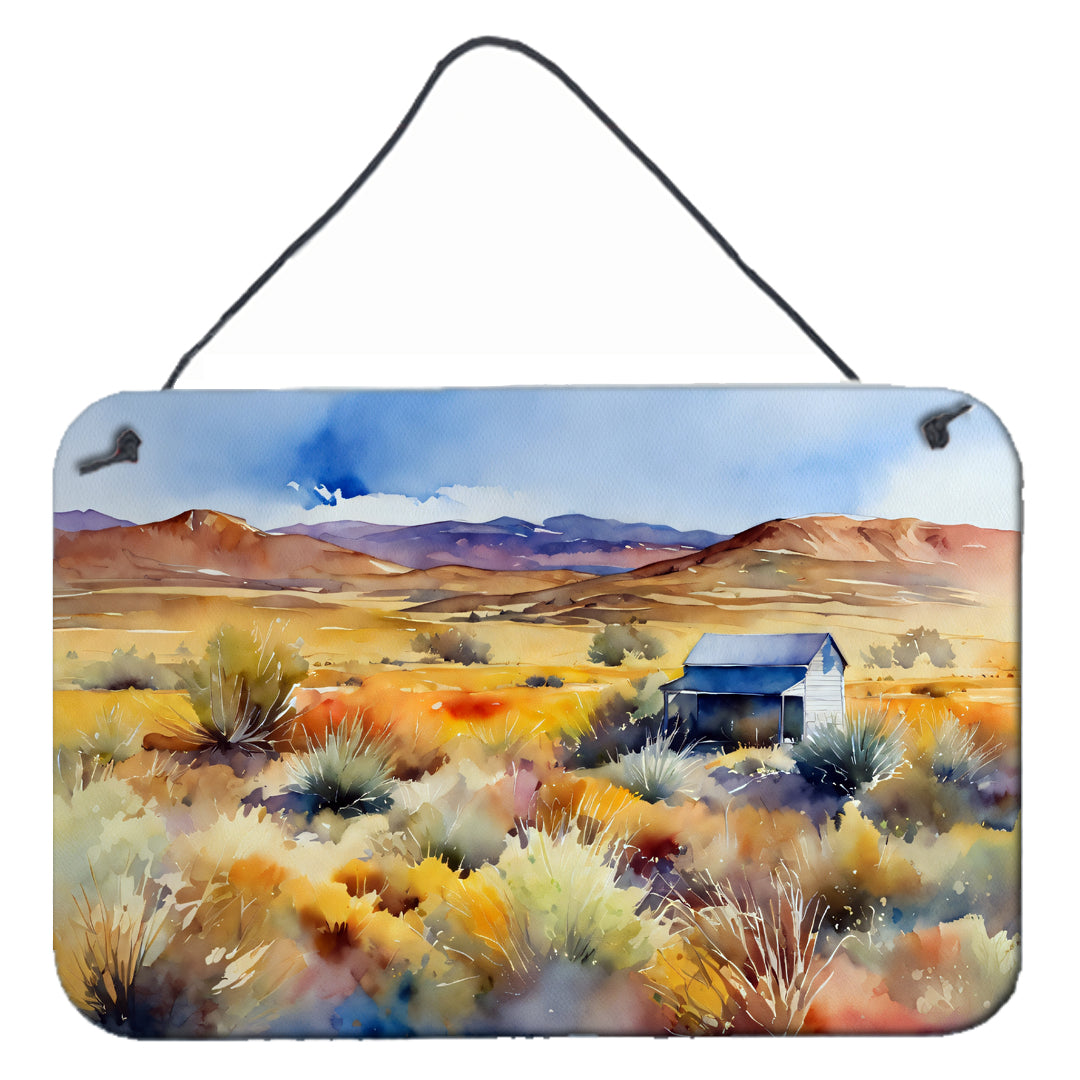 Buy this Nevada Sagebrush in Watercolor Wall or Door Hanging Prints