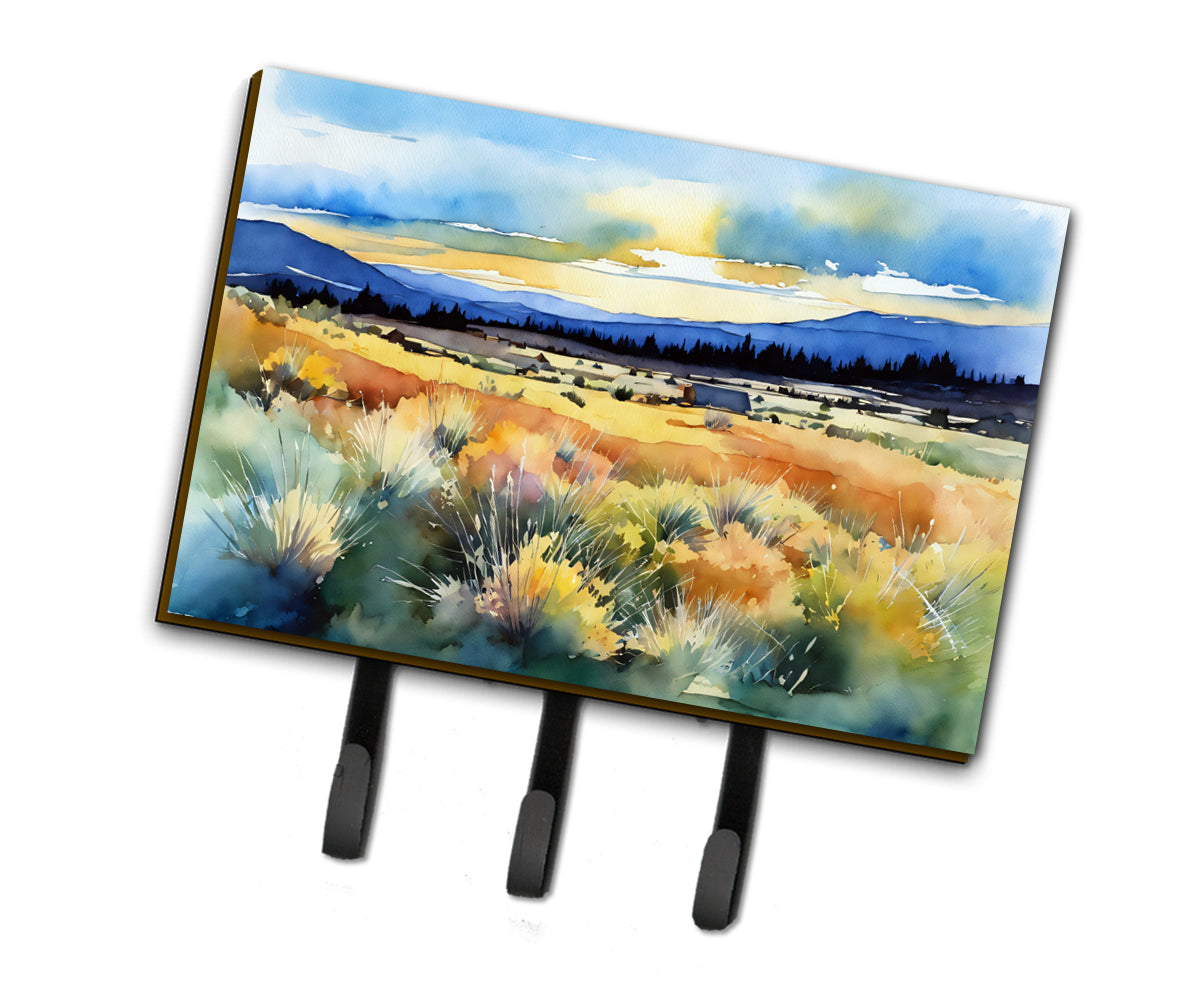 Buy this Nevada Sagebrush in Watercolor Leash or Key Holder