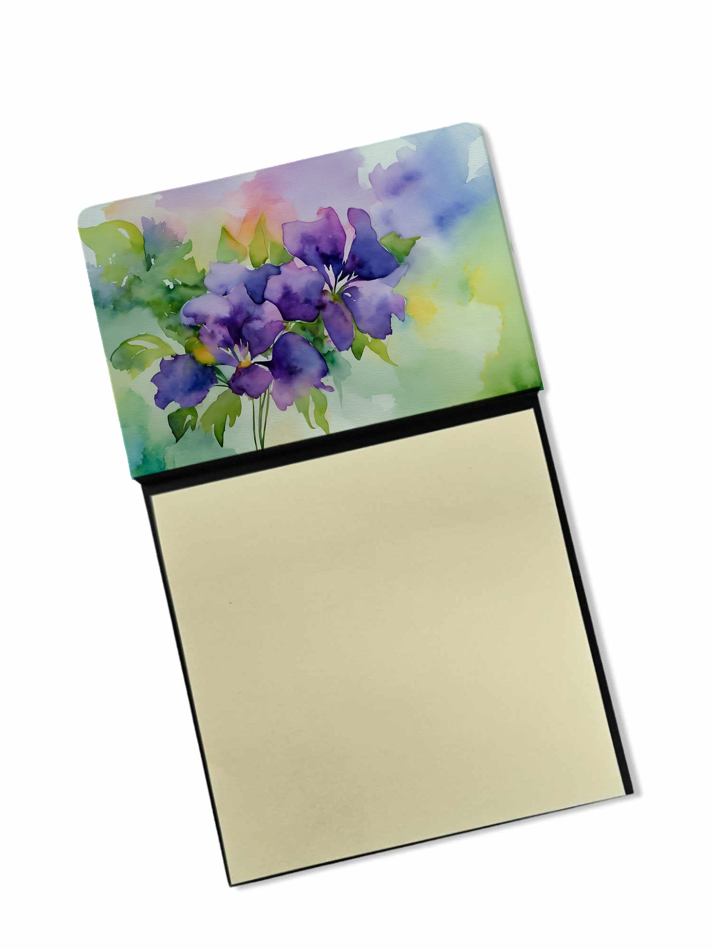 Buy this New Jersey Violet in Watercolor Sticky Note Holder