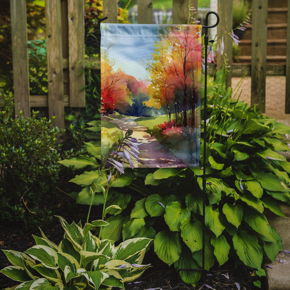 North Carolina Dogwoods in Watercolor Garden Flag