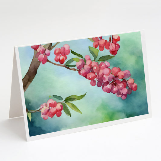 Buy this Pennsylvania Mountain Laurels in Watercolor Greeting Cards Pack of 8