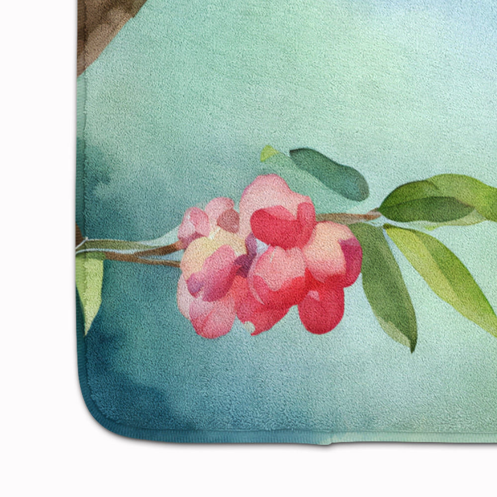 Pennsylvania Mountain Laurels in Watercolor Memory Foam Kitchen Mat