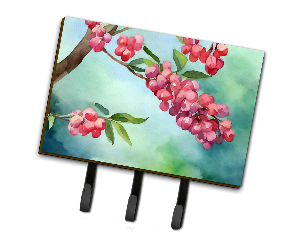 Buy this Pennsylvania Mountain Laurels in Watercolor Leash or Key Holder