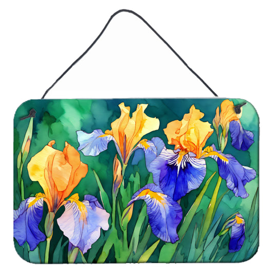 Buy this Tennessee Iris in Watercolor Wall or Door Hanging Prints