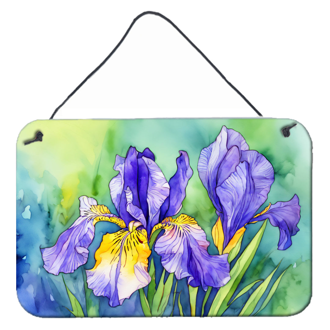 Buy this Tennessee Iris in Watercolor Wall or Door Hanging Prints