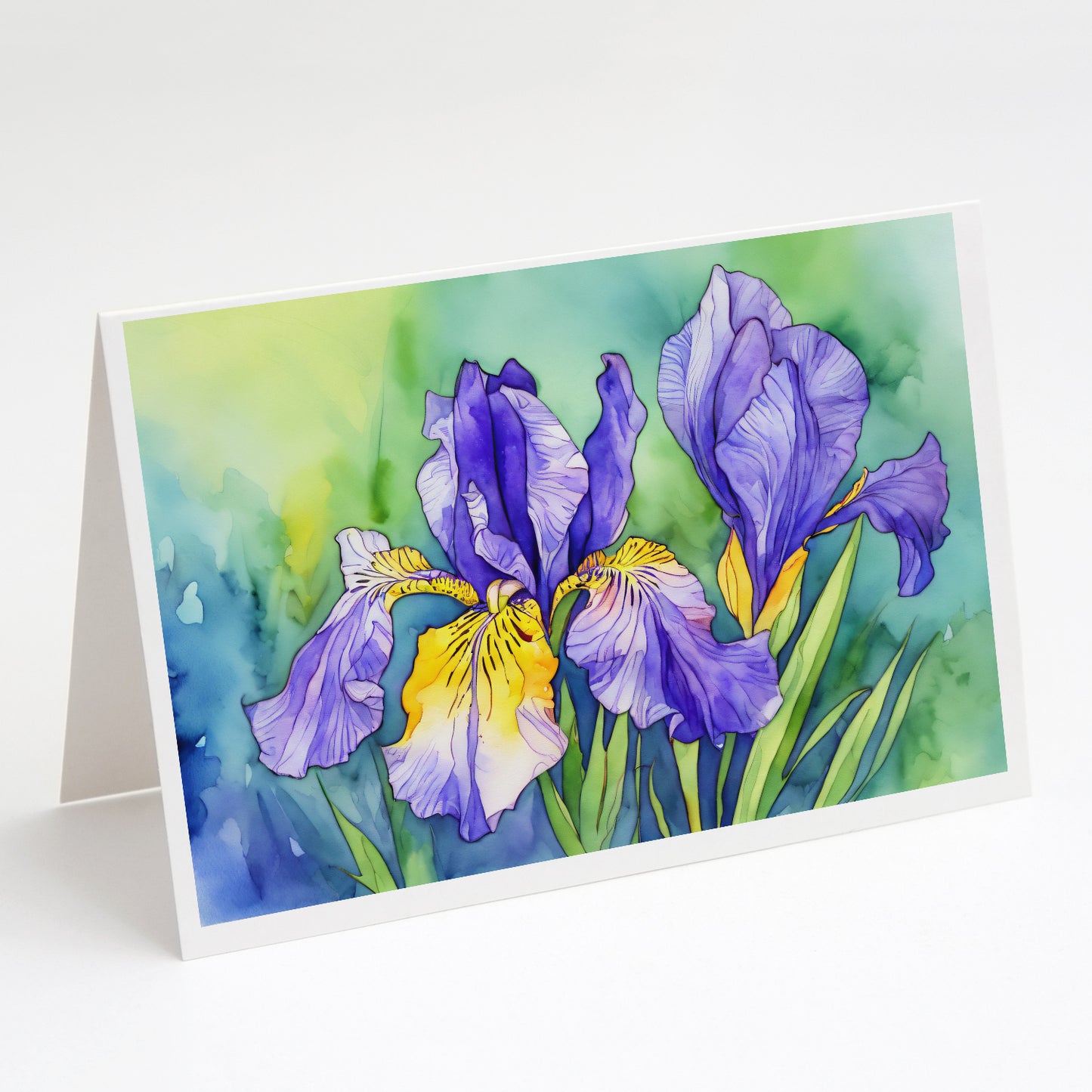 Buy this Tennessee Iris in Watercolor Greeting Cards Pack of 8