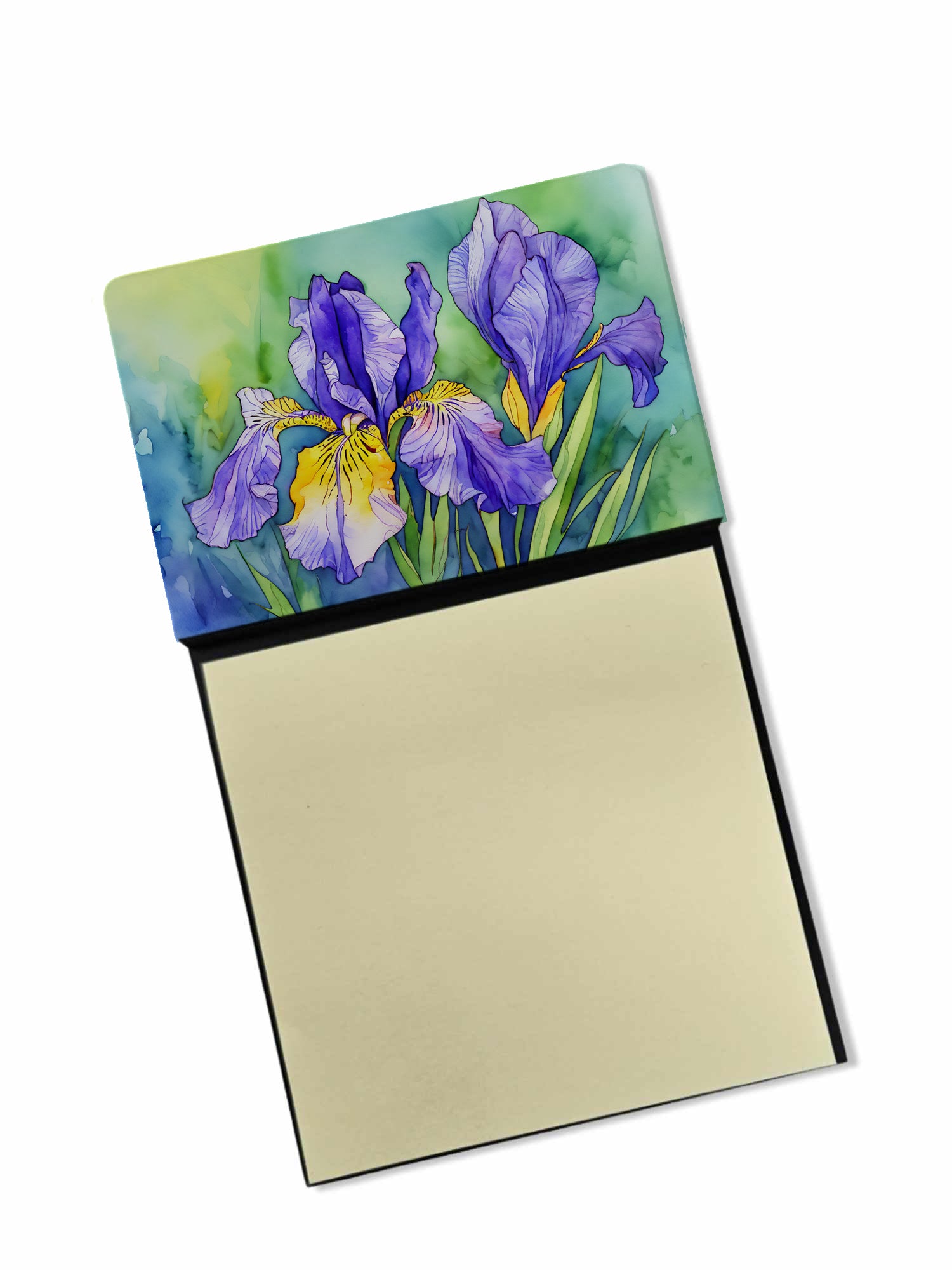 Buy this Tennessee Iris in Watercolor Sticky Note Holder