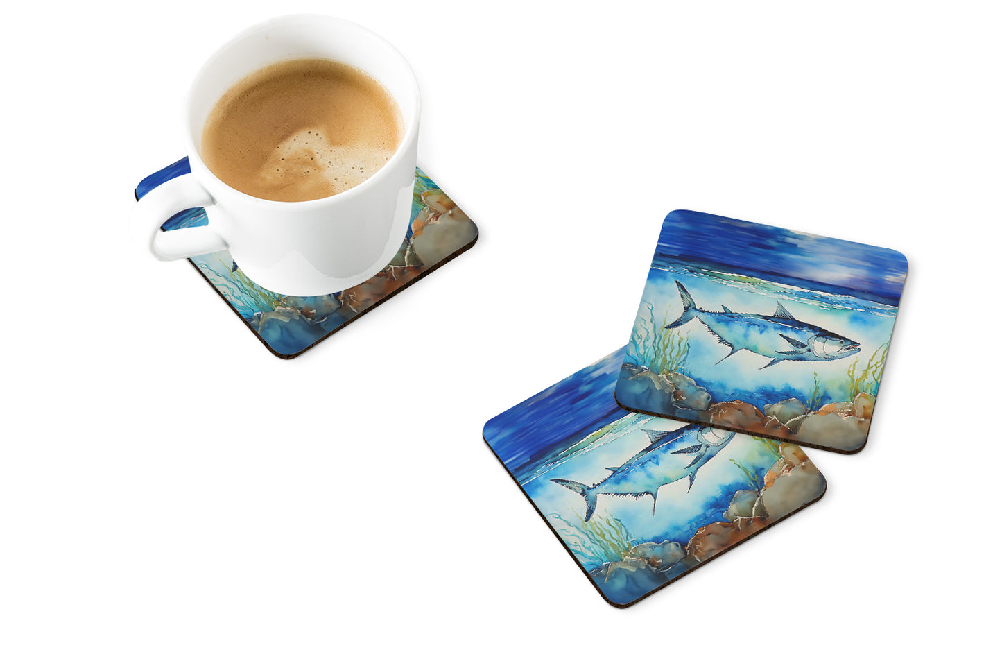 Bluefin Tuna Foam Coasters