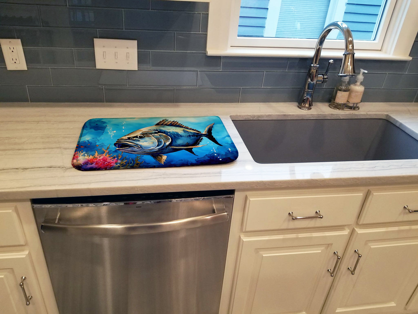 Bluefin Tuna Dish Drying Mat