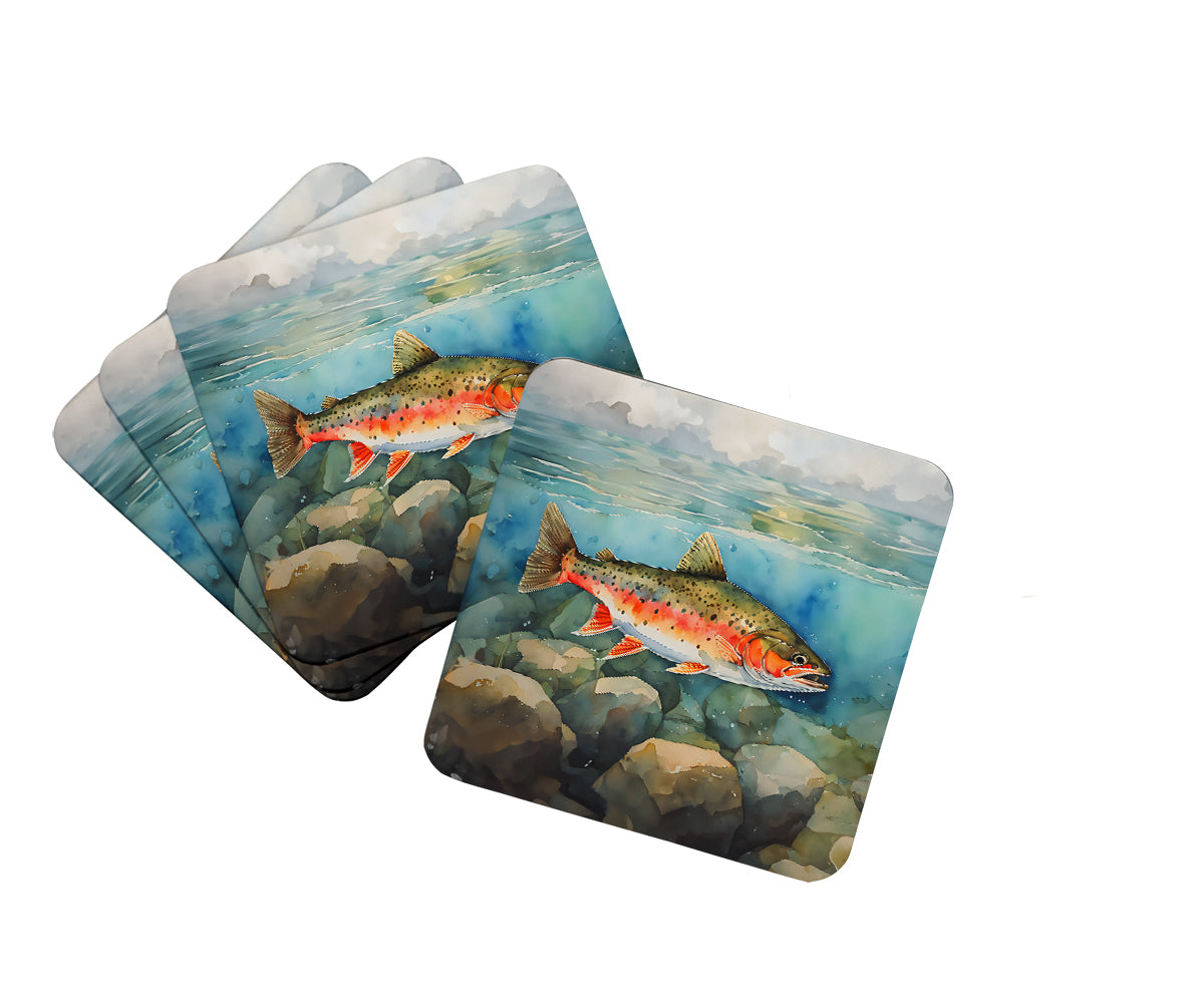 Buy this Brook Trout Foam Coasters