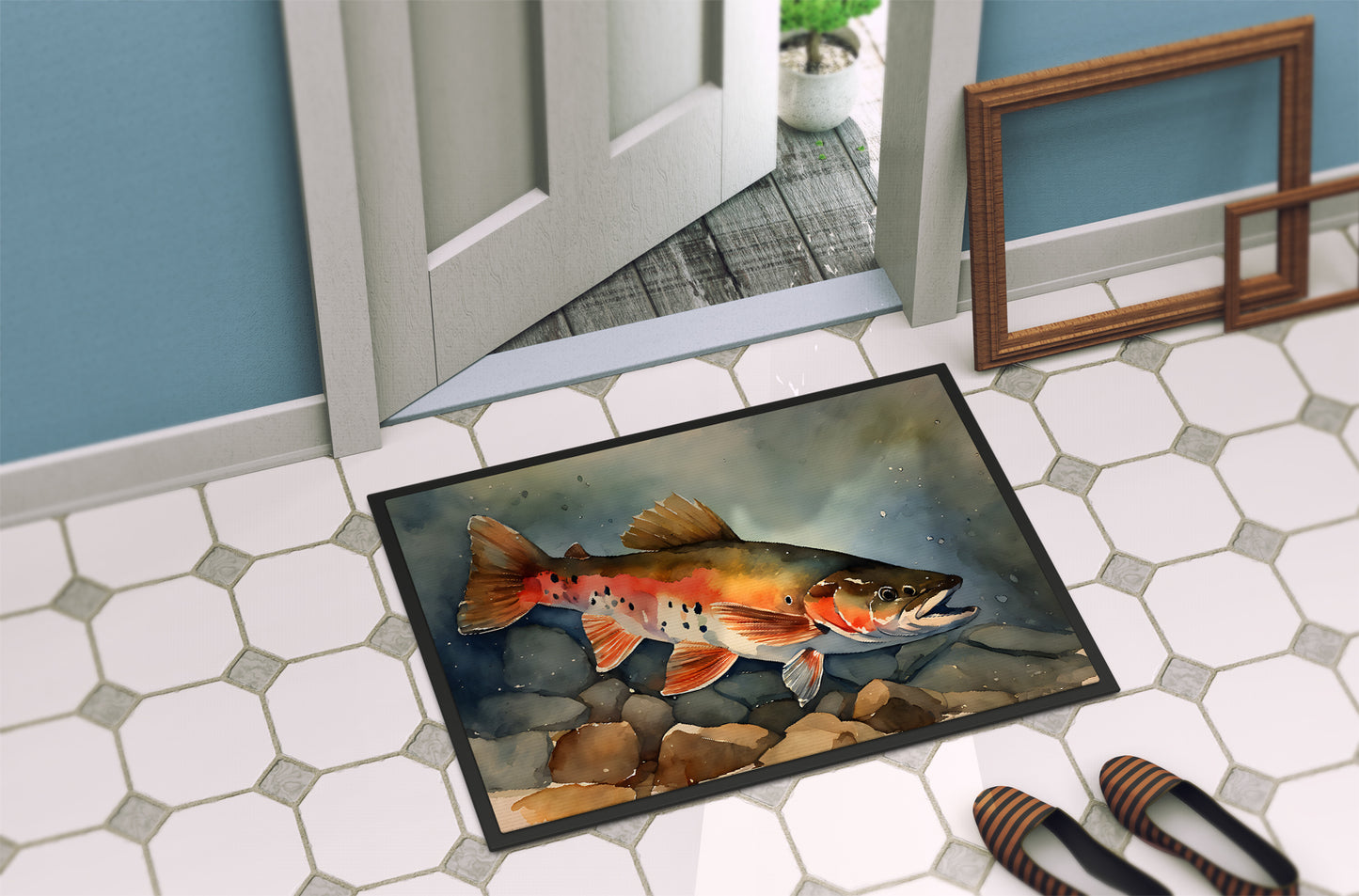 Brook Trout Doormat