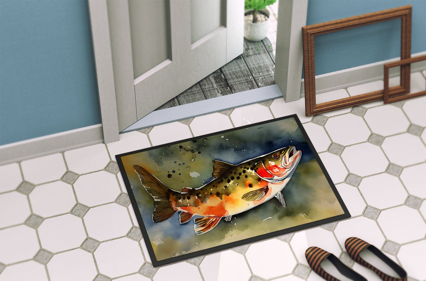 Brook Trout Doormat